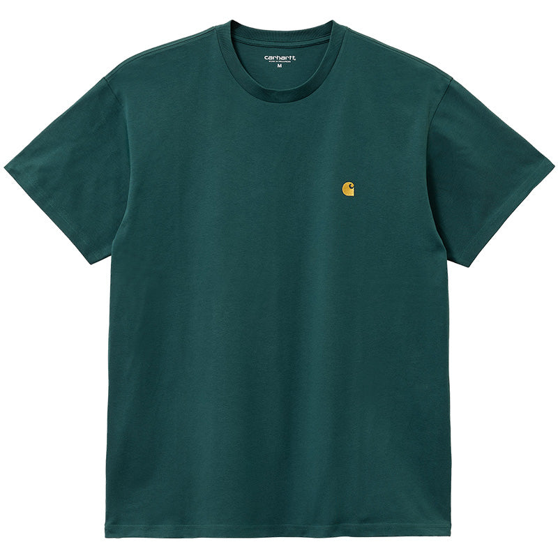 Carhartt WIP Chase T-Shirt Botanic/Gold