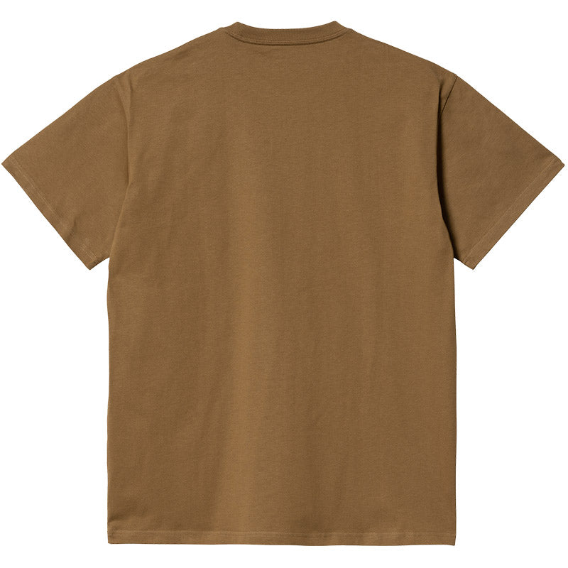 Carhartt WIP Chase T-Shirt Hamilton Brown/Gold