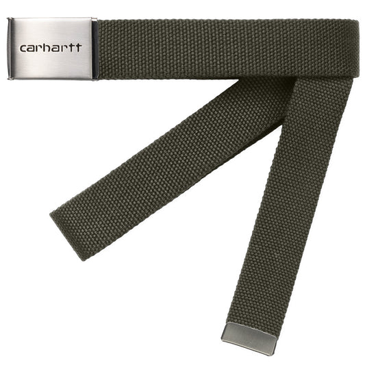 Carhartt WIP Clip Chrome Belt Cypress