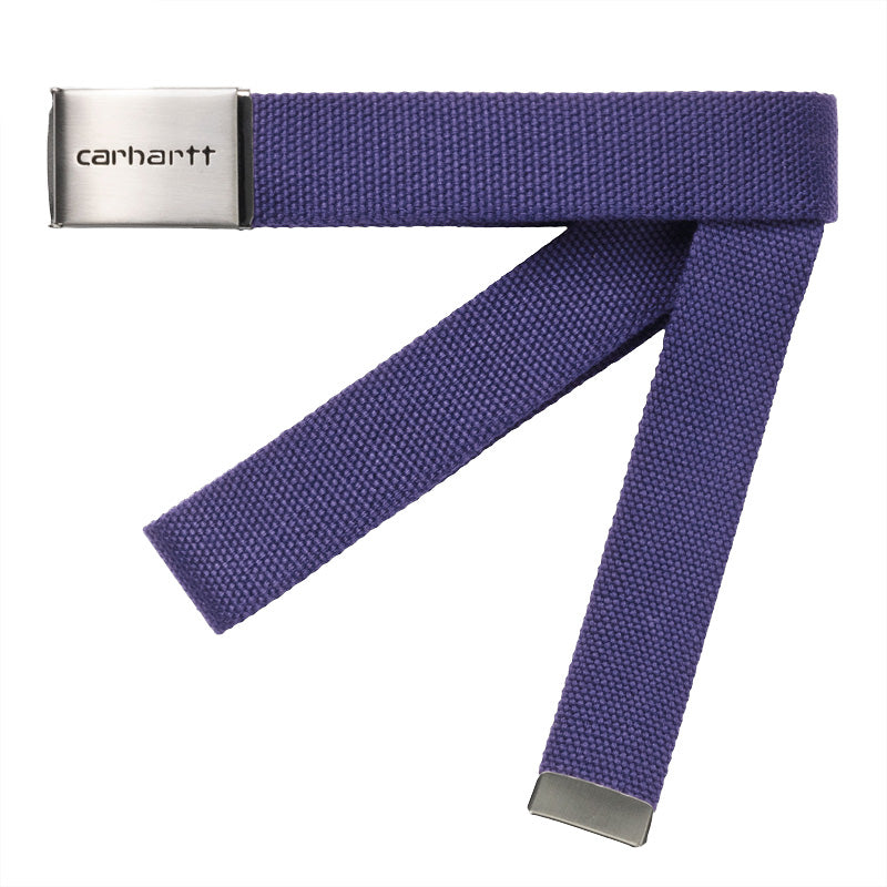 Carhartt WIP Clip Chrome Belt Razzmic