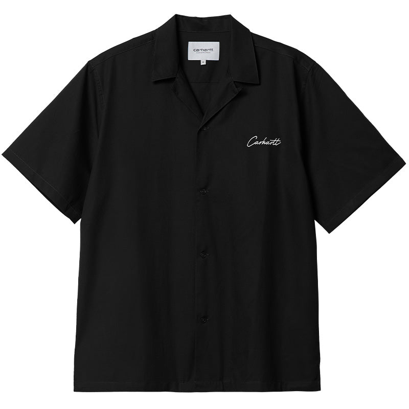 Carhartt WIP Delray Shirt Black/Wax – Sparky Online Store