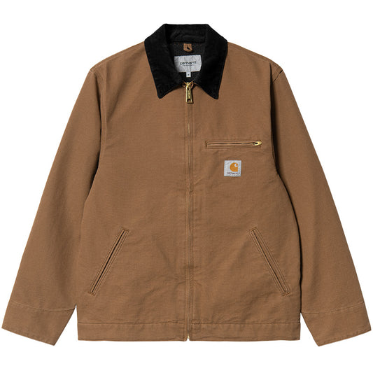 Carhartt WIP Detroit Jacket Hamilton Brown/Black Rinsed
