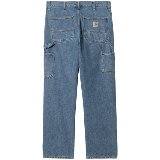 Carhartt WIP Double Knee Pants Blue Heavy Stone Wash