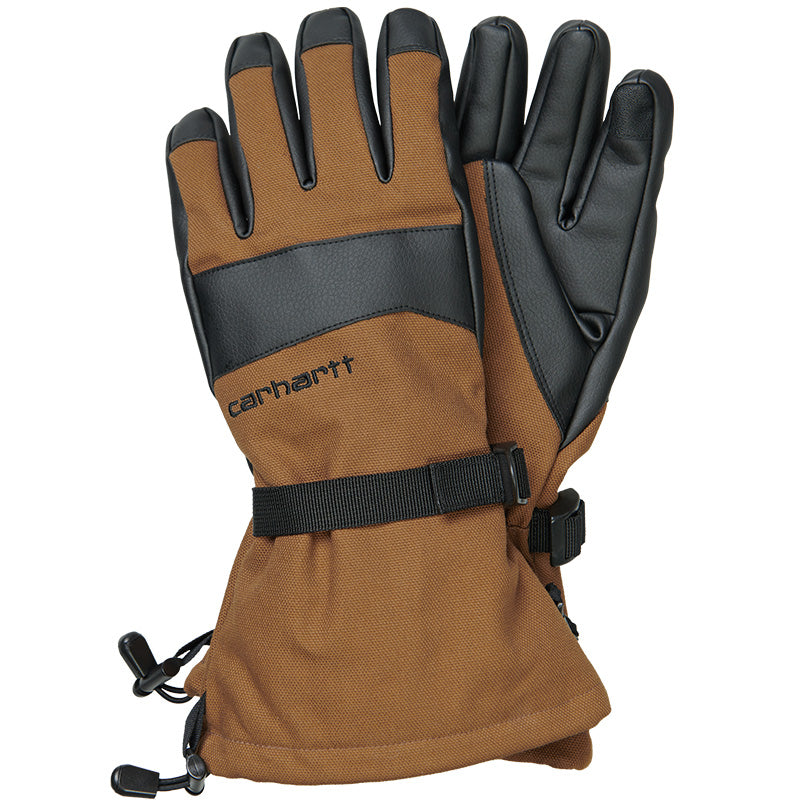 Carhartt WIP Duty Gloves Hamilton Brown/Black