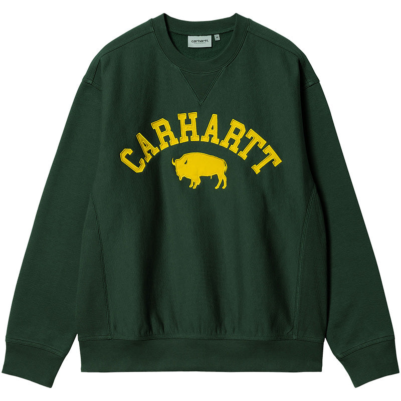 Carhartt WIP Locker Crewneck Sweater Treehouse/Yellow