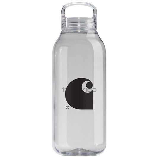 Carhartt WIP Logo Water Bottle Clear