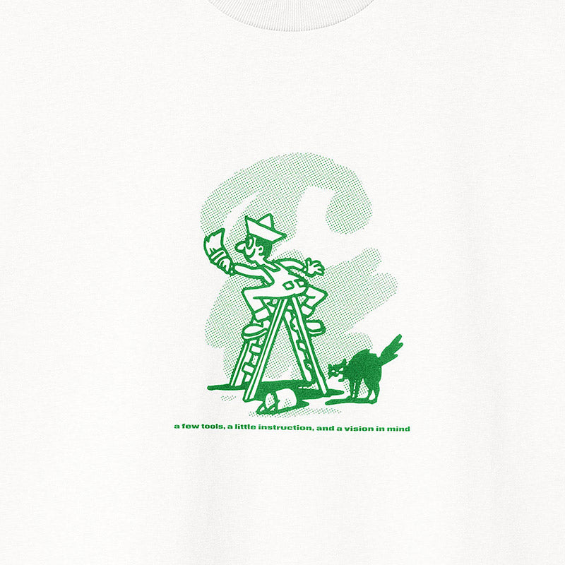 Carhartt WIP Lucky Painter T-Shirt White/Bonsai