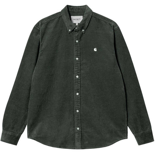 Carhartt WIP Madison Cord Shirt Boxwood/Wax