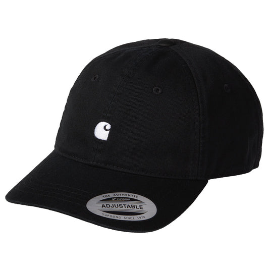 Carhartt WIP Madison Logo Cap Black/White