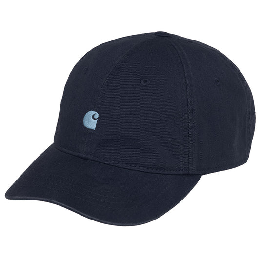 Carhartt WIP Madison Logo Cap Dark Navy/Icy Water