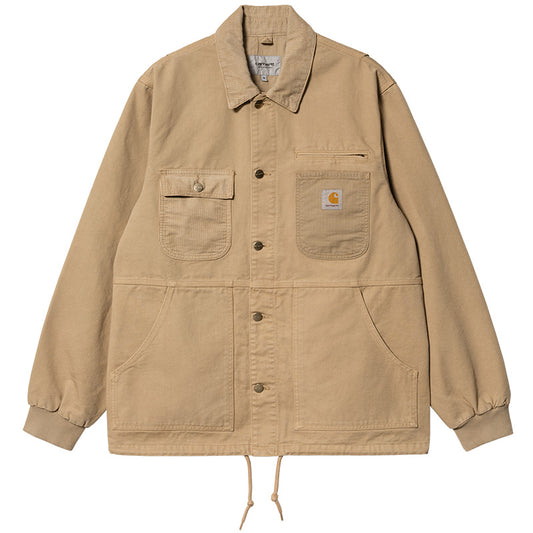 Carhartt WIP Medley Jacket Dusty H Brown Garment Dyed