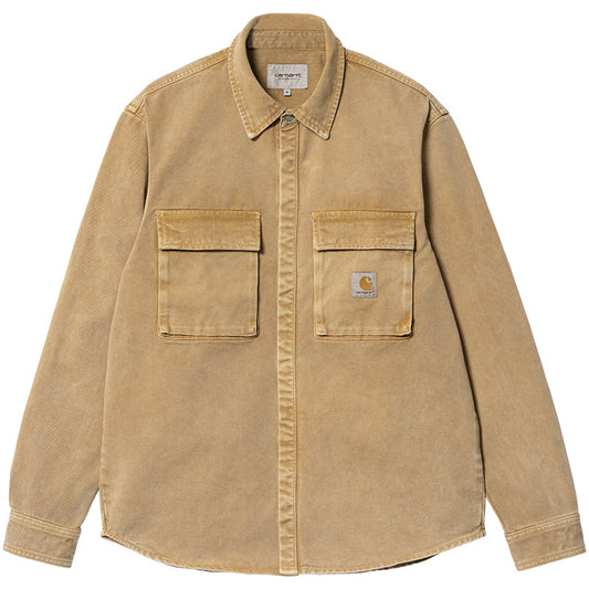 Carhartt WIP Monterey Shirt Jacket Nomad Worn Washed