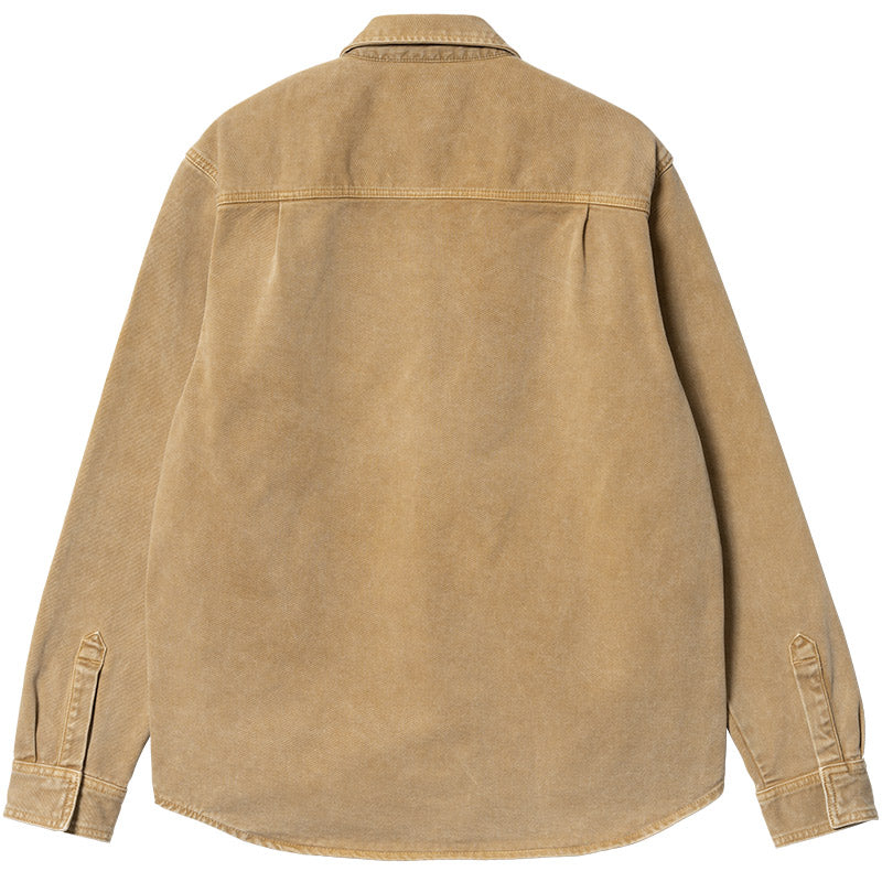 Carhartt WIP Monterey Shirt Jacket Nomad Worn Washed
