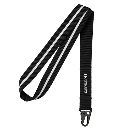Carhartt WIP Reflective Keychain Black/Black