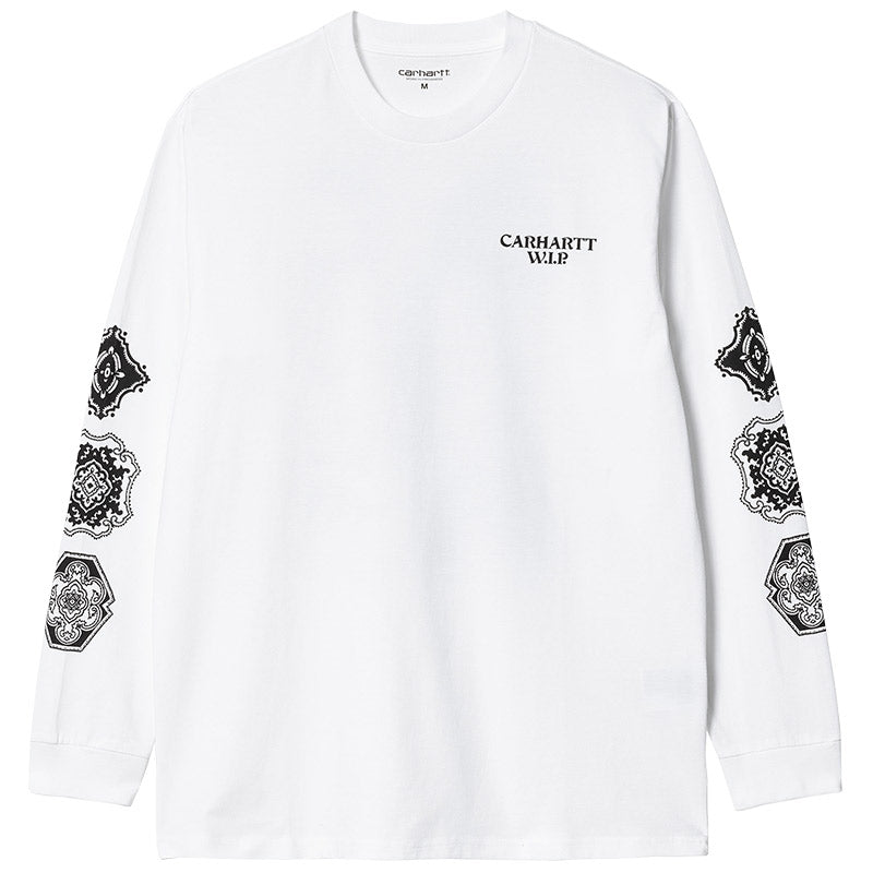 Carhartt WIP Scope Longsleeve T-Shirt White/Black