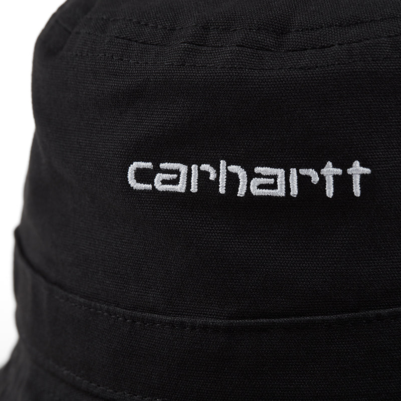 Carhartt WIP Script Bucket Hat Black/White