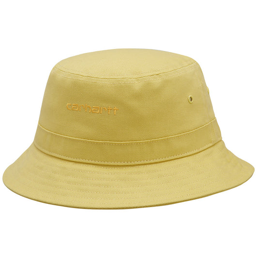 Carhartt WIP Script Bucket Hat Soft Yellow/Popsicle