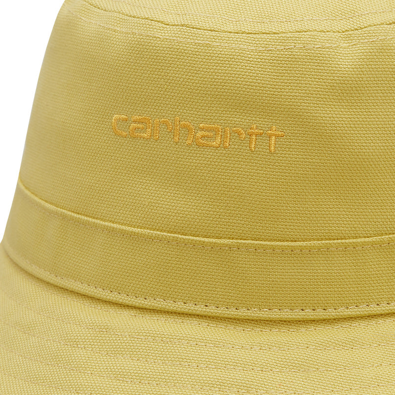 Carhartt WIP Script Bucket Hat Soft Yellow/Popsicle