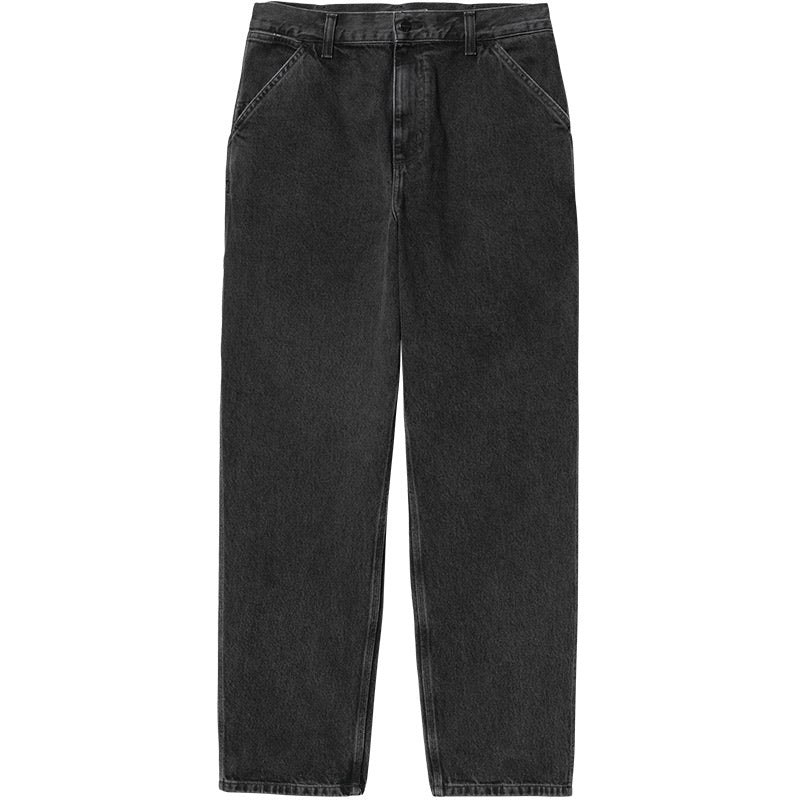 Carhartt WIP Single Knee Pant Black Stone Washed