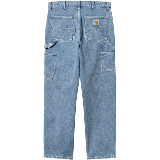 Carhartt WIP Single Knee Pants Blue Stone Bleached