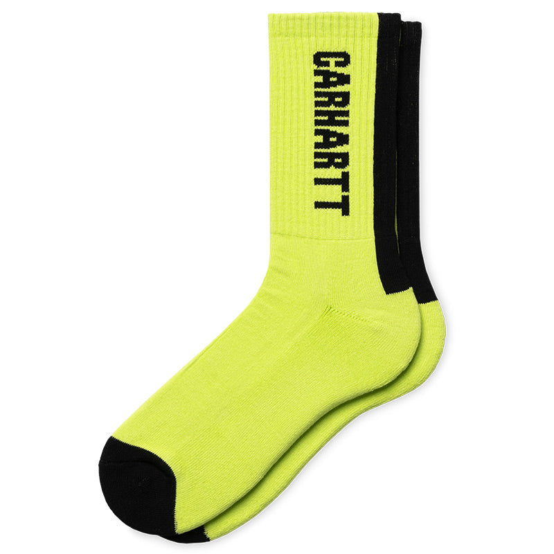 Carhartt WIP Turner Socks Lime/Black