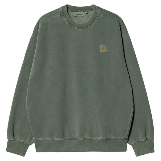Carhartt WIP Vista Crewneck Sweater Boxwood Garment Dyed