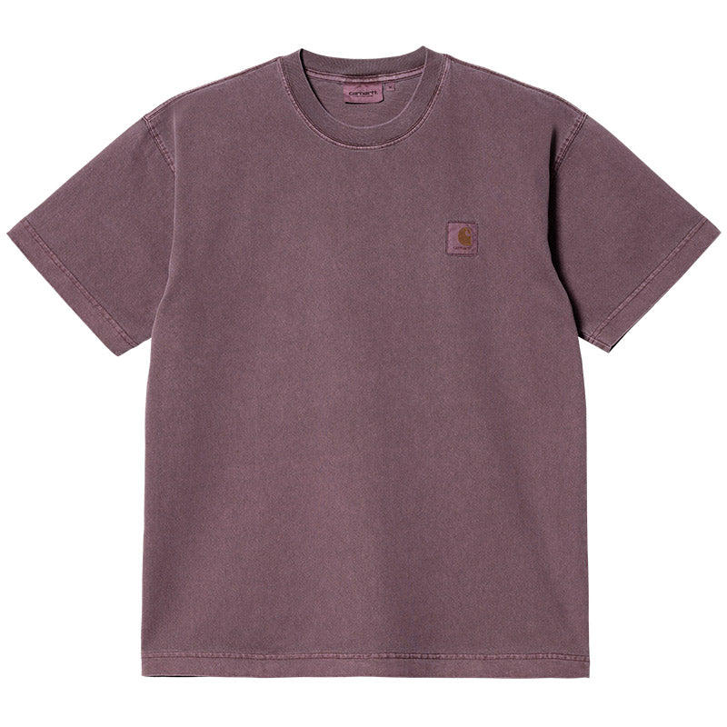 Carhartt WIP Vista T-Shirt Dark Plum Garment Dyed