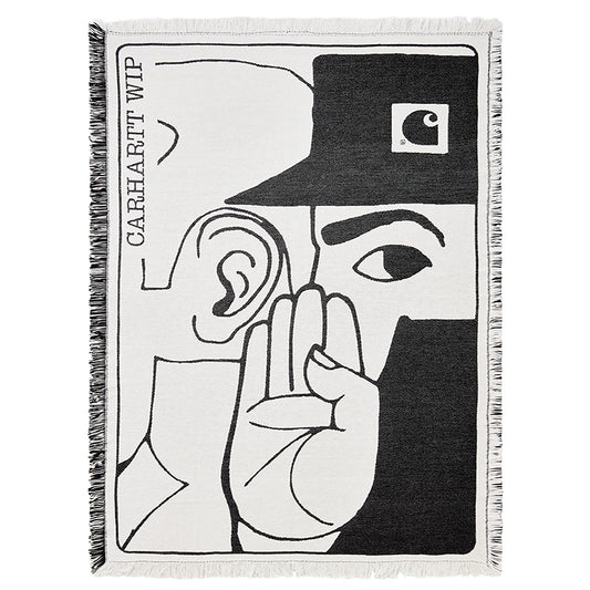 Carhartt WIP Whisper Woven Blanket Wax/Black