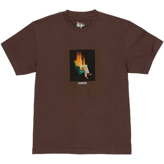 Dancer Burning T-Shirt Brown