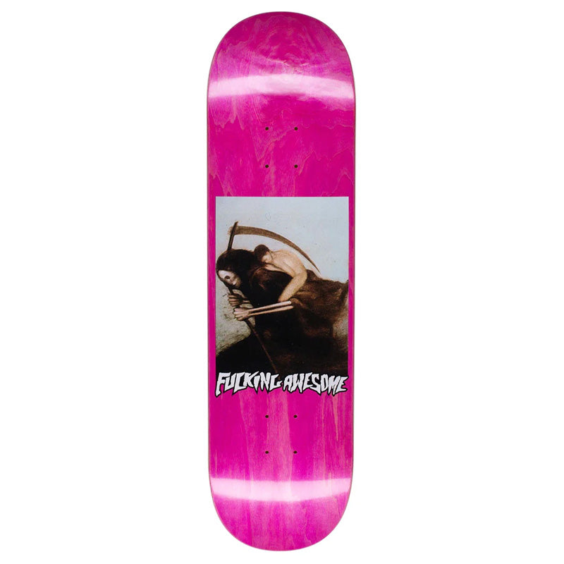 Fucking Awesome Ave- Personification Of Death Skateboard Deck 8.38