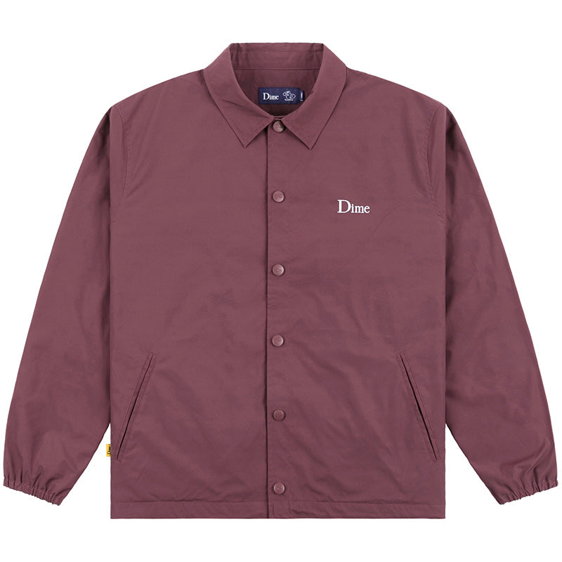 Dime Classic Coach Jacket Plum