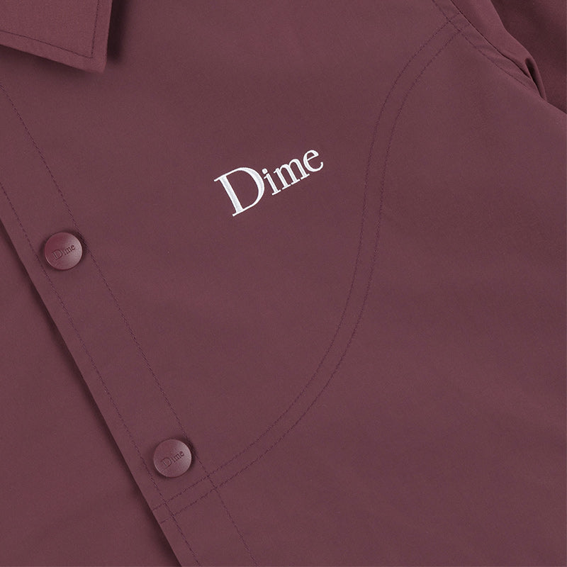 Dime Classic Coach Jacket Plum