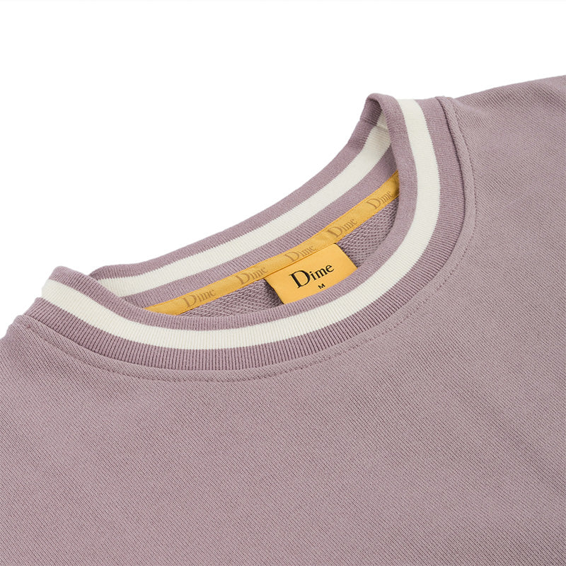 Dime Classic French Terry Crewneck Sweater Lavender