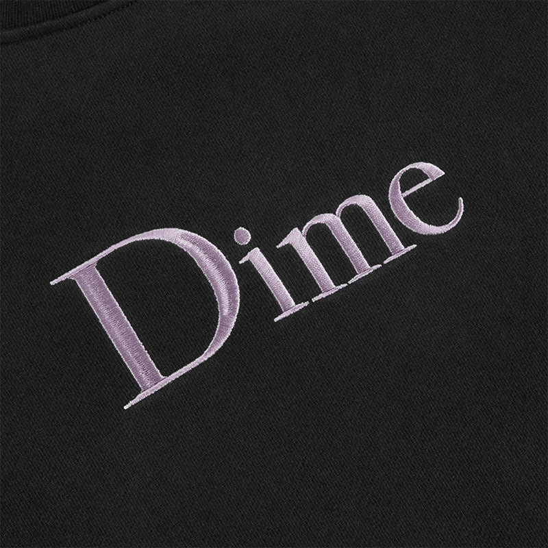 Dime Classic Logo Crewneck Sweater Black