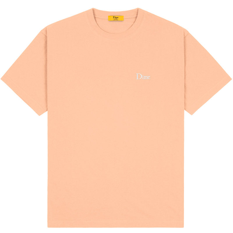 Dime Classic Small Logo T-shirt Light Salmon