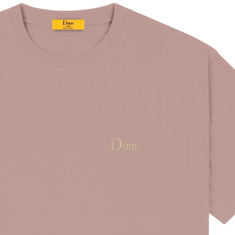 Dime Classic Small Logo T-Shirt Twilight Mauve