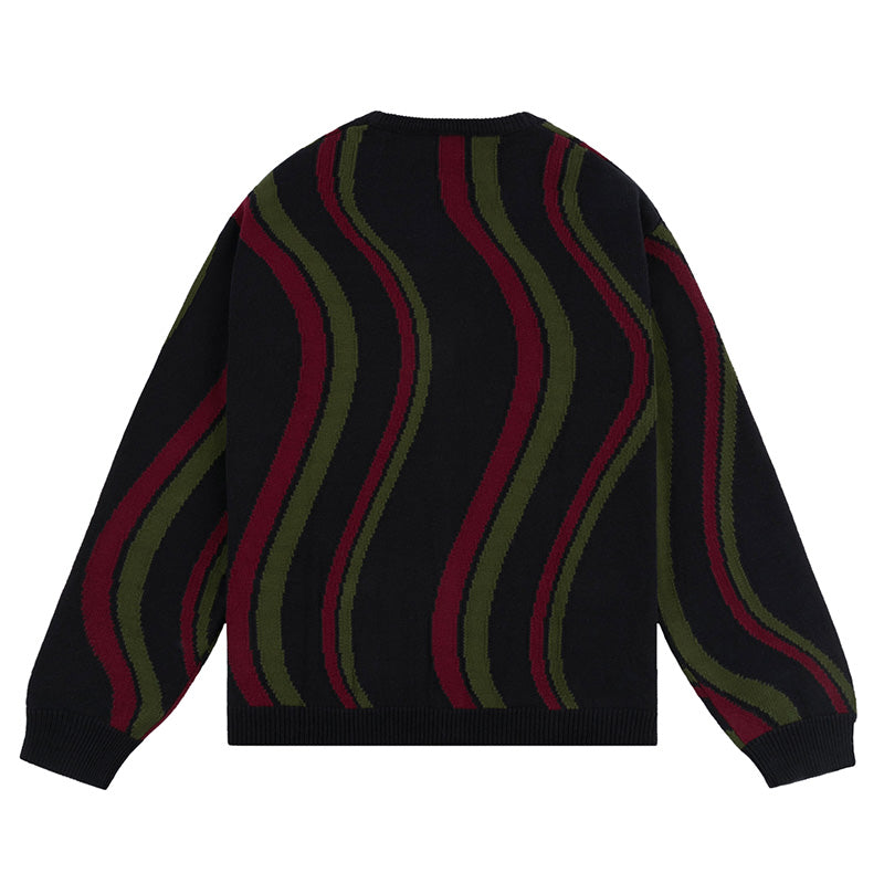 Dime Lightwave Knit Cardigan Sweater Midnight