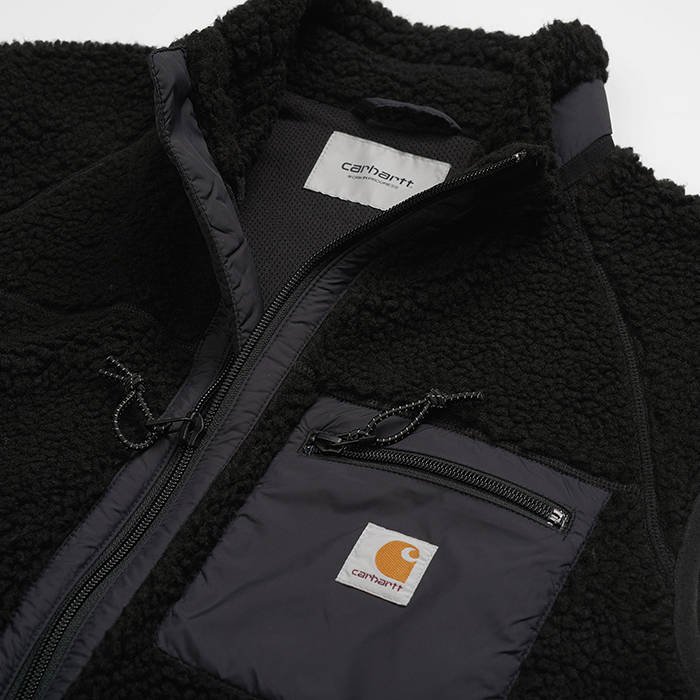Carhartt WIP Prentis Vest Liner Jacket Black/Black