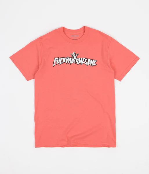 Fucking Awesome Filigree T-Shirt Light Pink