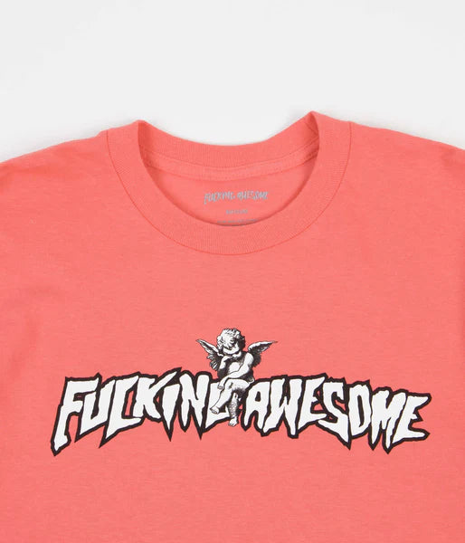 Fucking Awesome Filigree T-Shirt Light Pink