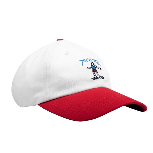 Thrasher Gonz Old Timer Hat  White/Red