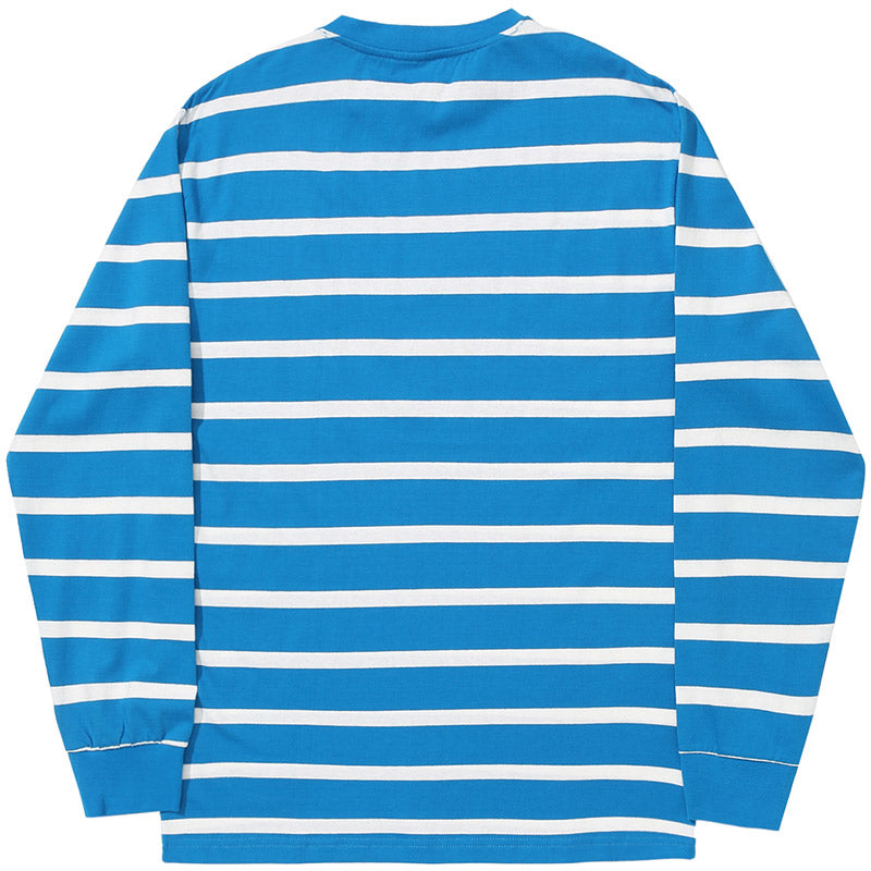 Helas Classic Striped Longsleeve T-Shirt Blue