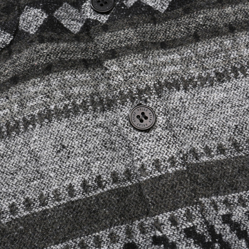 Helas Joshua Longsleeve Over Shirt Black/Grey