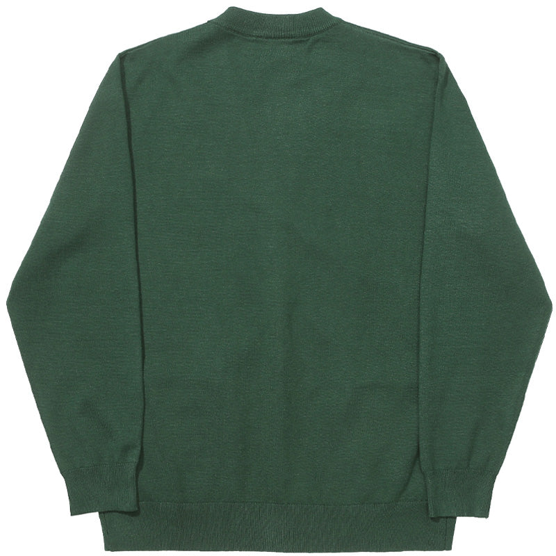 Helas Polo Club Knitted Cardigan Green