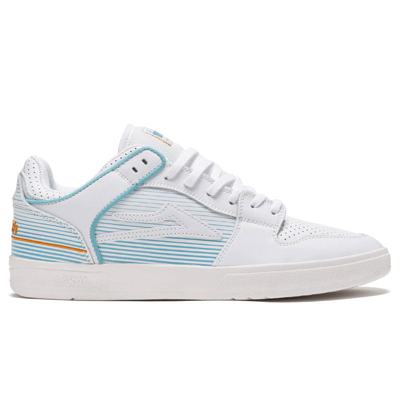 Lakai Telford Low White Leather