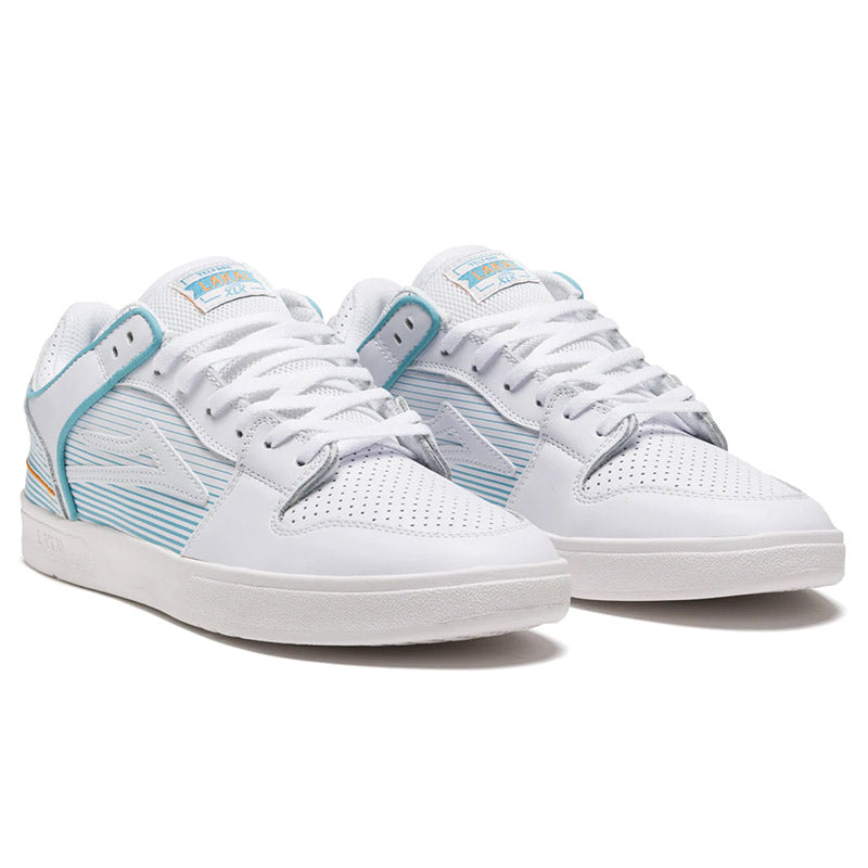 Lakai Telford Low White Leather