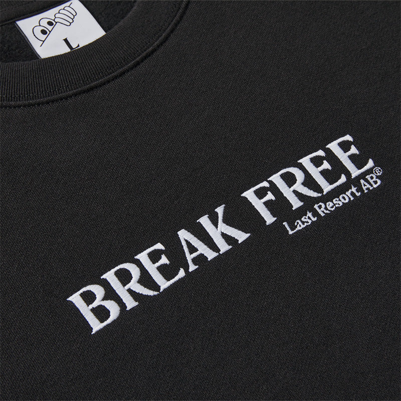 Last Resort AB Break Free Crewneck Sweater Black