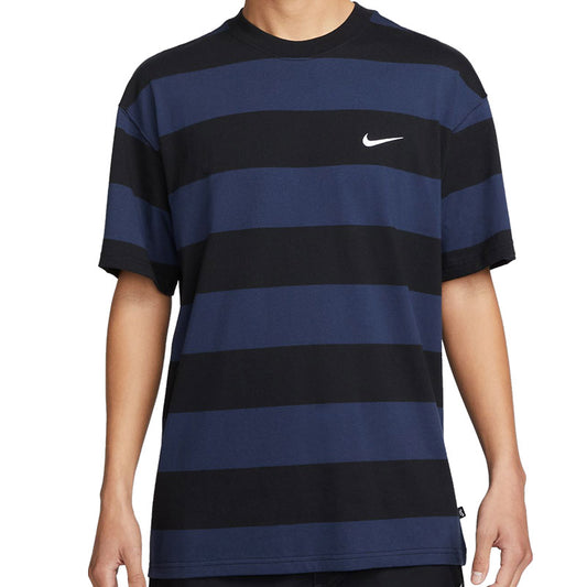 Nike SB Stripe T-Shirt Midnight Navy/Black/White
