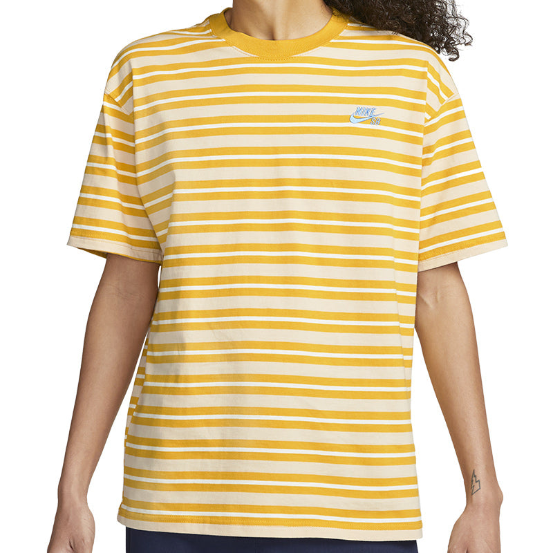 Nike SB YD Stripe T-Shirt Dark Sulfur/Sanddrift/Sail