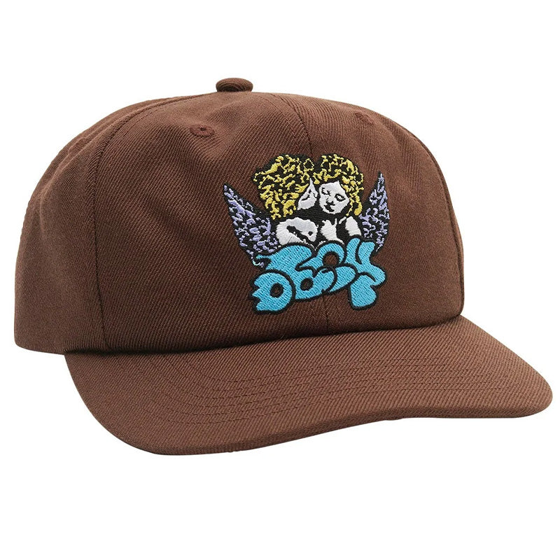 Obey Angel 6 Panel Cap Sepia